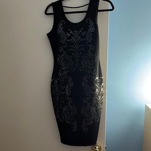 Codify dress medium slim fit black